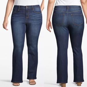Lane Bryant Mid-Rise Bootcut Jeans